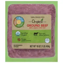 Full Circle Market 100% Grass Fed Organic Ground Beef