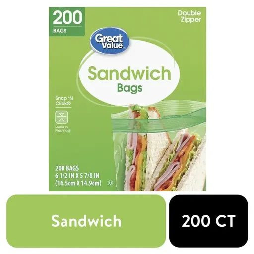 Great Value Sandwich Bags