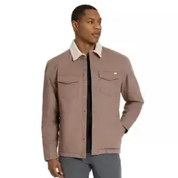 HURLEY Men's Shirt Jacket Tan