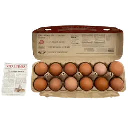 Hidden Acres Farmstead Pasture Raised Brown Eggs