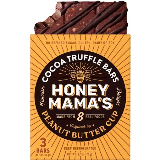 Honey Mama's Peanut Butter Cup Cocoa Truffle Bar