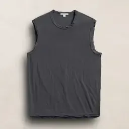 James Perse La Muscle Tank Magma Pigment