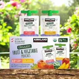 Kirkland Organic Fruit & Vegetable Pouches