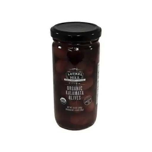 LAUREL HILL ORGANIC KALAMATA PITTED OLIVES