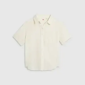 Levi's Darlene Linen Blend Short Sleeve Shirt