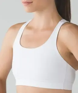 Lululemon Womens White Sports Bra