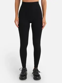 MATE Organic Stretch Full Length Legging Jet Black