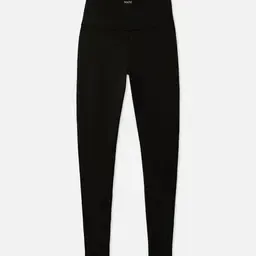 MATE Organic Stretch Midi Legging Jet Black