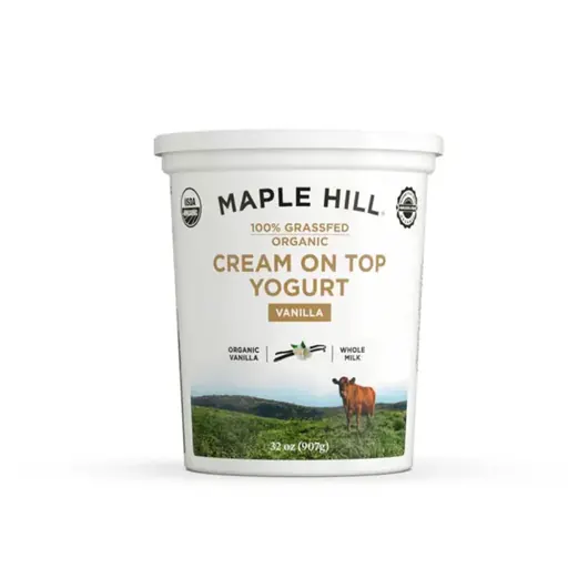 Maple Hill Creamery Organic Yogurt Vanilla