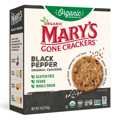 Mary's Gone Crackers Black Pepper