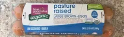 Meijer True Goodness Organic Pasture Raised Eggs Dozen