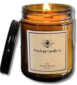 Mixology Candle Co Natural Beeswax