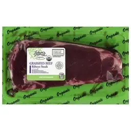 Nature's Promise Organic Grass-Fed Beef Ribeye Steak