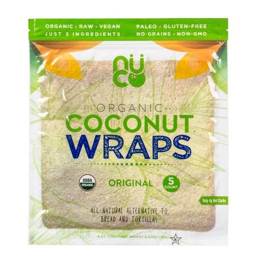 Nuco Organic Coconut Wraps Original