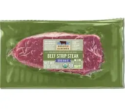 Organic Rancher Organic Beef New York Strip Steak