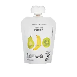 Organic Pear Banana Kiwi Puree