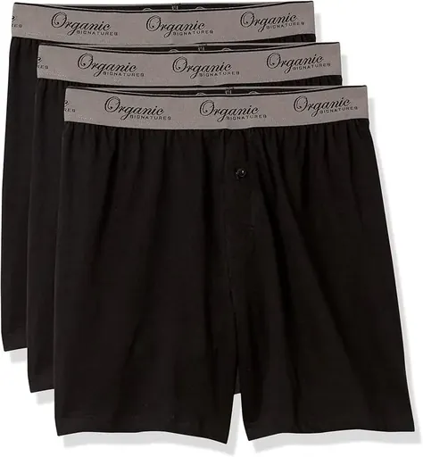 Organic Signatures Men's Boxers 100% Organic Cotton
