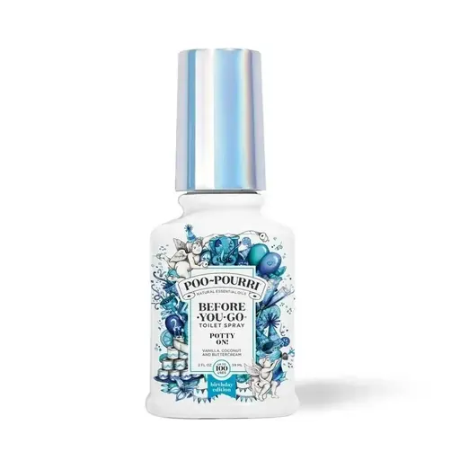 Poo-Pourri Potty On Before-You-Go Toilet Spray Vanilla + Coconut + Buttercream