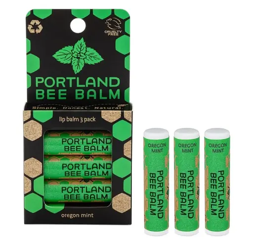 Portland Bee Balm Oregon Mint Lip Balm