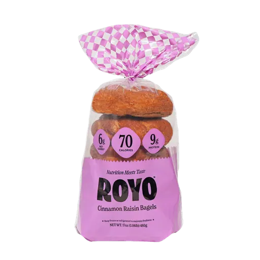 ROYO Cinnamon Bagels