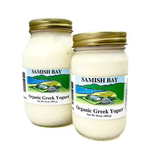 SAMISH BAY Organic Greek Yogurt