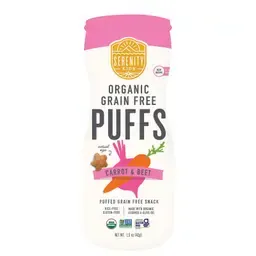 Serenity Kids Grain Free Puffs Pumpkin & Cinnamon