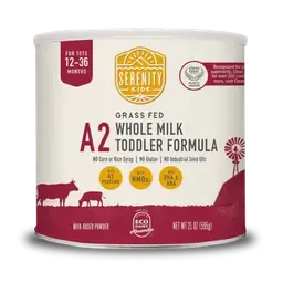 Serenity Kids Grass-Fed Whole Milk Toddler Formula