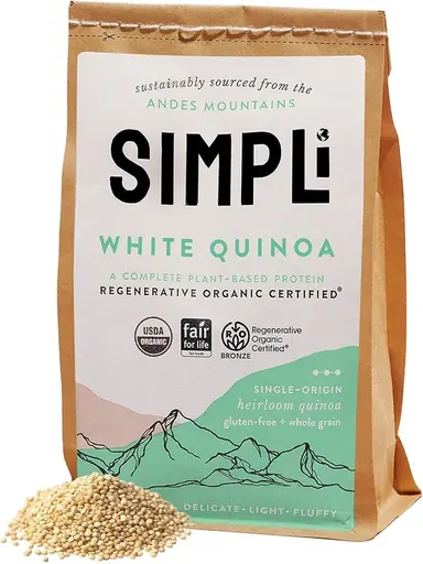 SimplyGo Organic White Quinoa
