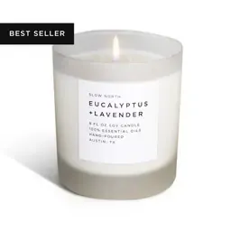 Slow North Eucalyptus + Lavender Signature 3-Wick Candle