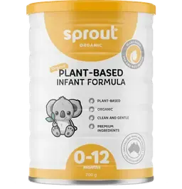 Sprout Organic Plant Based Infant Formula 0-12 Months