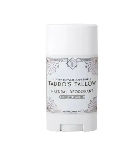 Taddo's Tallow Natural Deodorant Tranquil Lavender