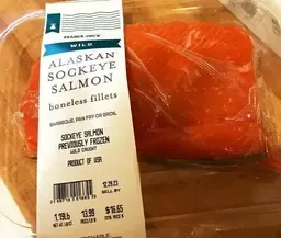 Trader Joe's Wild Caught King Salmon Fillets