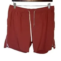 Vuori The Rise The Shine Shorts Maroon