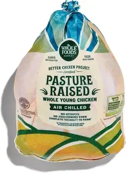 Whole Foods Market Pasture Raised Organic Free Range Chicken
