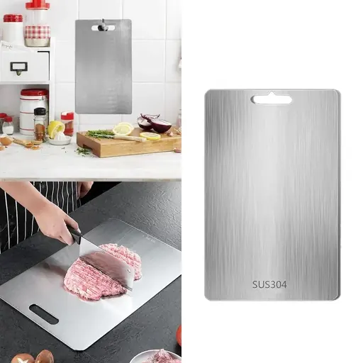 YAAHEIJA Stainless Steel Cutting Boards