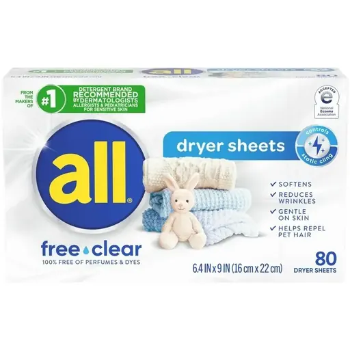 All All Free Clear Liquid Fabric Softener - 80 fl oz