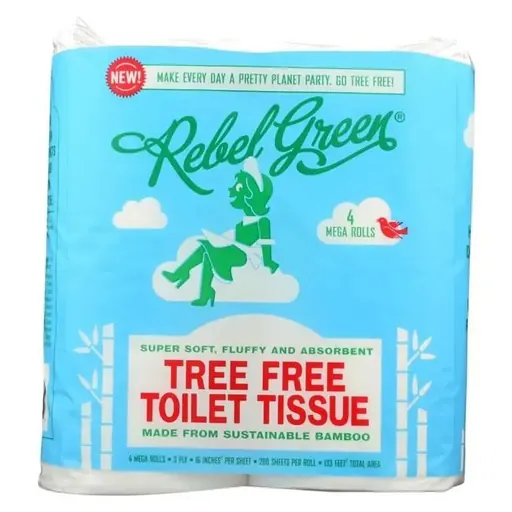 rebel Green Tree Free Toilet Tissue