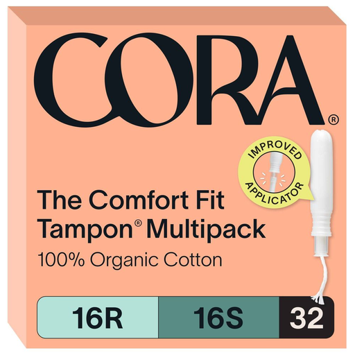 Cora Organic Cotton Tampons Multipack