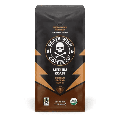 Death wish organic usda certified whole bean coffee