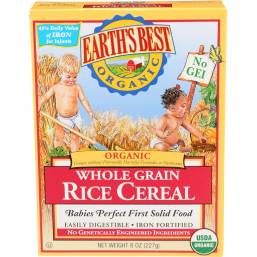 Earth's Best Whole Grain Rice Cereal