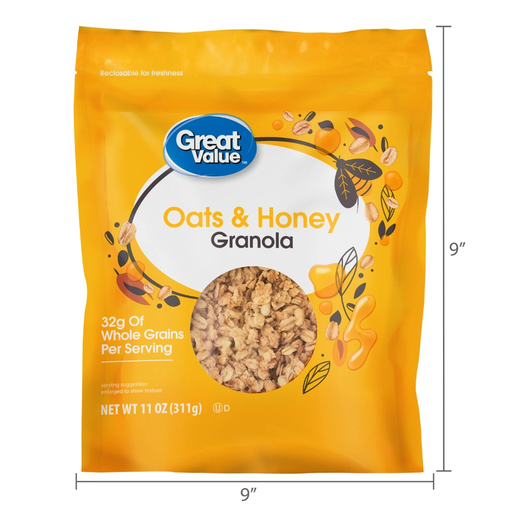 Great Value Oats & Honey Granola