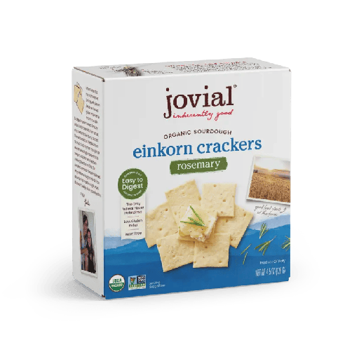 Jovial Crackers, Organic Einkorn Sourdough, Rosemary