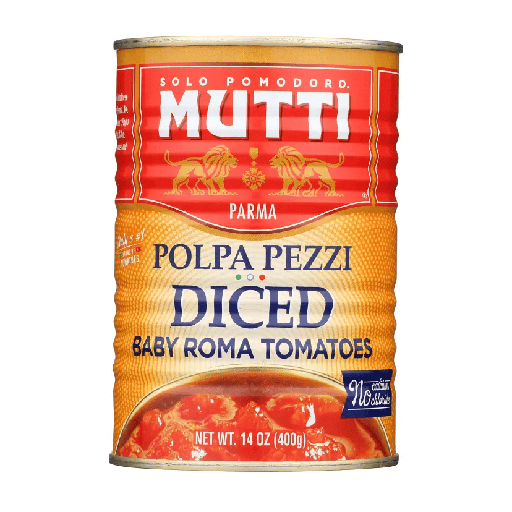 Mutti Diced Baby Roma Tomatoes