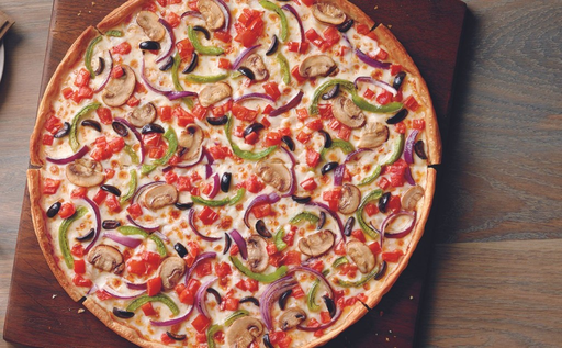 Pizza Hut Vegetable Topped Pizza