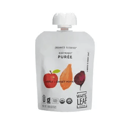 White Leaf Organics Apple Sweet Potato Beet Puree