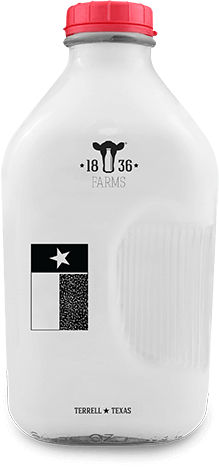 1836 Farms Milk (glass bottle)