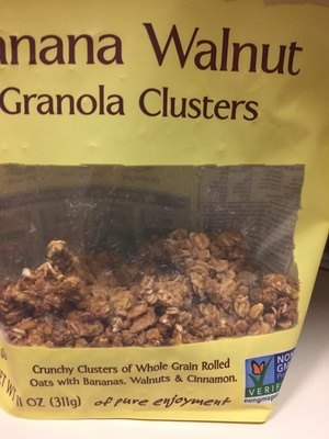 Back to Nature Banana Walnut Granola Clusters