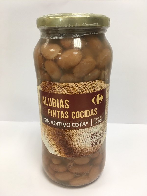 Carrefour Alubias pintas cocidas