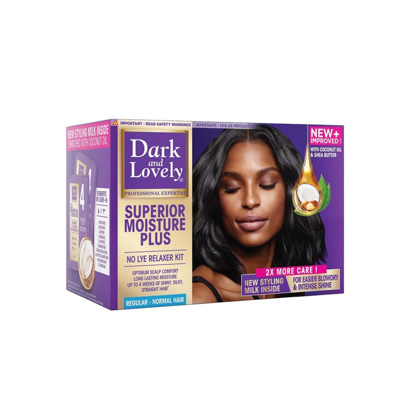 Dark & Lovely Moisture Plus No-Lye Relaxer