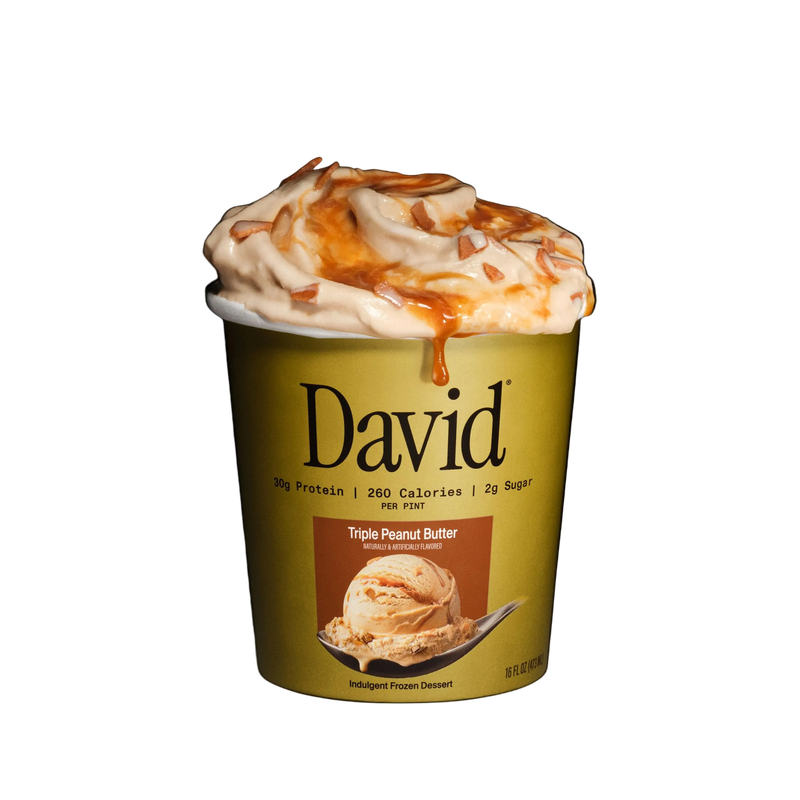 David Triple Peanut Butter Indulgent Frozen Dessert